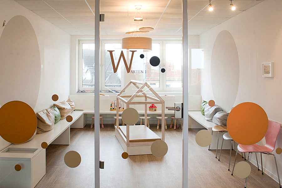 Kinderarztpraxis Vahrenwald Wartezimmer